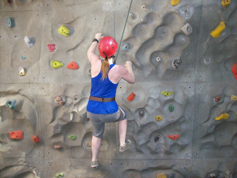 LG Camp 2015 - Angie - Rock Wall